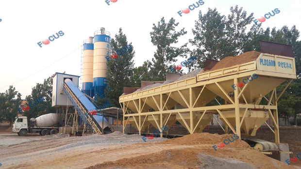 HZS60 Running As Commercial Concrete Factory Photo 1 