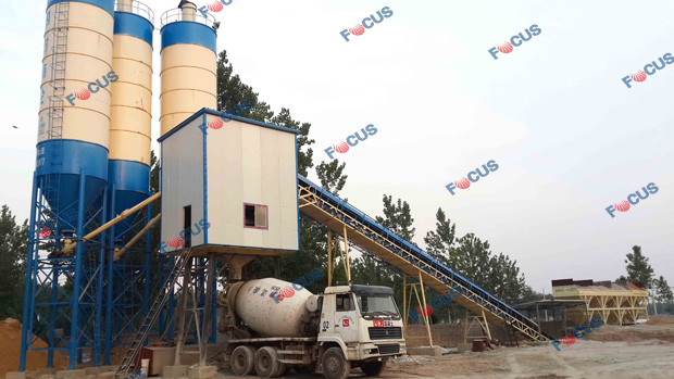 HZS60 Running As Commercial Concrete Factory Photo 5