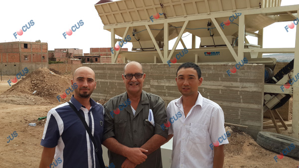 Mobile Batch Plant in Operation in Algeria picture 4