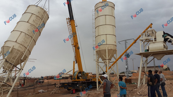 Mobile Batch Plant in Operation in Algeria picture 5